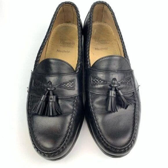 Allen Edmonds Maxfield sz 12 Black leather loafers main image 5